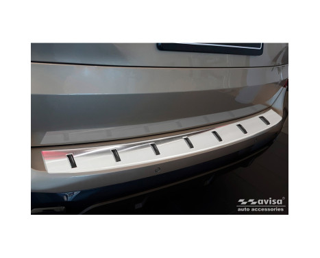 Stainless steel rear bumper protector suitable for BMW X5 (G05) M-Sport 2018- 'STRONG EDITION', Image 2