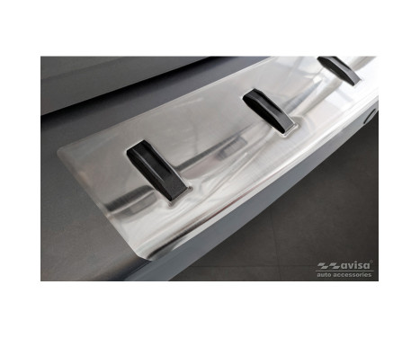 Stainless steel rear bumper protector suitable for Citroën Space Tourer & Jumpy 2016- / Peugeot Traveler & E, Image 2