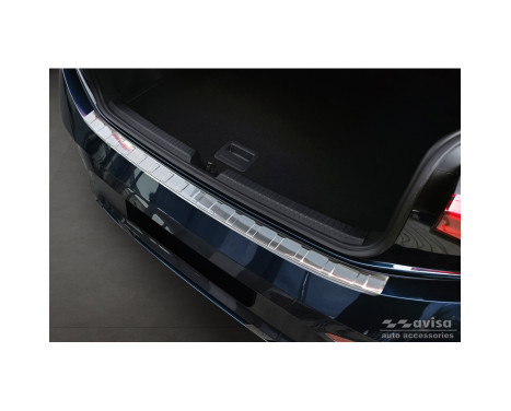 Stainless steel rear bumper protector suitable for Cupra Born 2021- 'Ribs'