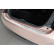 Stainless steel rear bumper protector suitable for Fiat 500e Berlina 3-door 2020- 'Ribs', Thumbnail 2