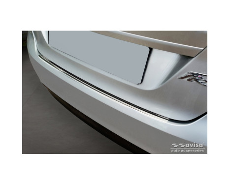Stainless steel rear bumper protector suitable for Ford Fiesta 3/5-door 2008-2012 & FL 2012-2017 incl. Fiesta V