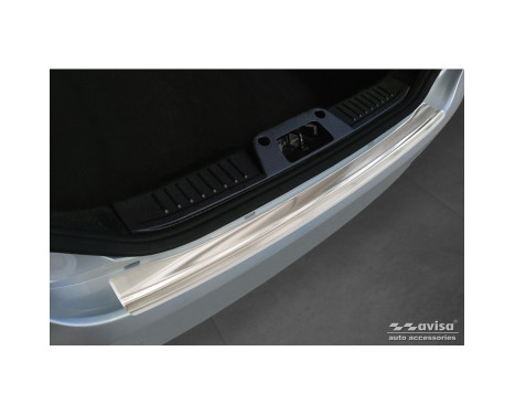 Stainless steel rear bumper protector suitable for Ford Fiesta 3/5-door 2008-2012 & FL 2012-2017 incl. Fiesta V, Image 2