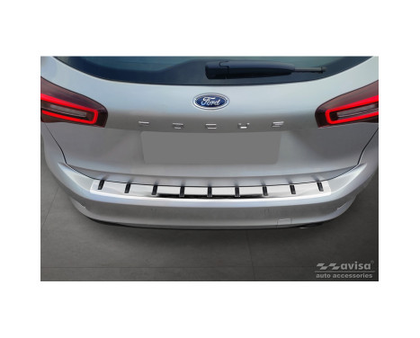 Stainless steel rear bumper protector suitable for Ford Focus IV Wagon incl. ST-Line 2018- 'STRONG EDITION', Image 2