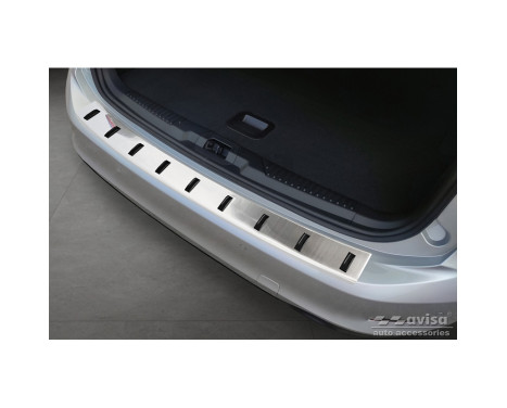 Stainless steel rear bumper protector suitable for Ford Focus IV Wagon incl. ST-Line 2018- 'STRONG EDITION', Image 3