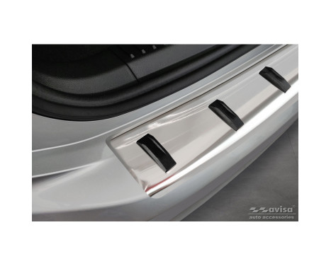 Stainless steel rear bumper protector suitable for Ford Focus IV Wagon incl. ST-Line 2018- 'STRONG EDITION', Image 5