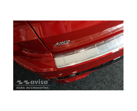 Stainless Steel Rear Bumper Protector suitable for Ford Kuga III ST-Line 2019- 'Ribs', Image 5
