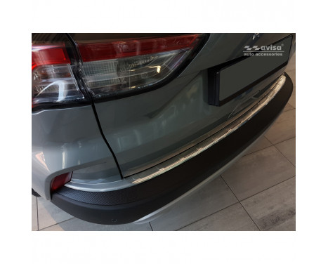 Stainless steel rear bumper protector suitable for Ford Kuga III Titanium/Trend/Cool+Connect 2019- excl. ST-Line