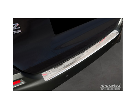 Stainless Steel Rear Bumper Protector suitable for Honda Crosstar 2020- 'Ribs'