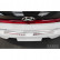 Stainless steel rear bumper protector suitable for Hyundai i20 III 5 doors 2020- 'Ribs'