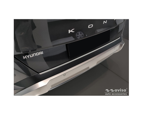 Stainless steel rear bumper protector suitable for Hyundai Kona II (SX2) 2023-, Image 4