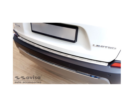 Stainless Steel Rear Bumper Protector suitable for Jeep Cherokee V FL 2018- 'Ribs', Image 3