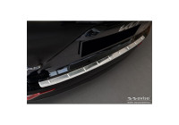 Stainless steel rear bumper protector suitable for Kia Niro II Hybrid & Niro II EV (SG2) 2022 - 'Ribs'