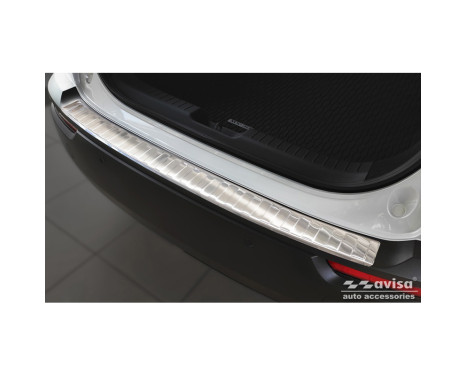Stainless Steel Rear Bumper Protector suitable for Mazda MX-30 2020- 'Ribs'