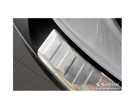 Stainless Steel Rear Bumper Protector suitable for Mazda MX-30 2020- 'Ribs', Image 5
