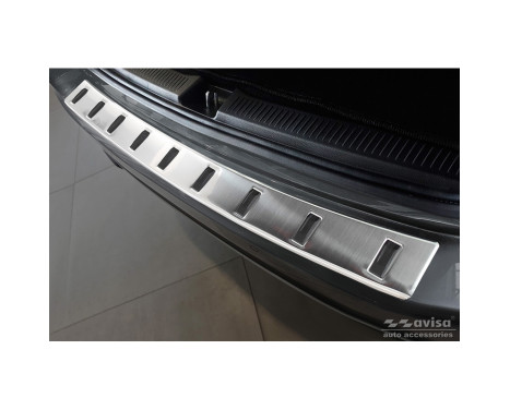 Stainless steel rear bumper protector suitable for Mercedes B-Class (W247) 2019- (incl. AMG) 'STRONG EDITION', Image 2