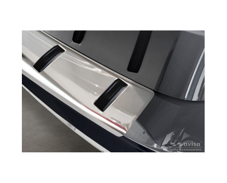 Stainless steel rear bumper protector suitable for Mercedes B-Class (W247) 2019- (incl. AMG) 'STRONG EDITION', Image 4