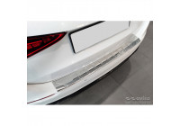 Stainless Steel Rear Bumper Protector suitable for Mercedes C-Class W206 Kombi 2021- 'Ribs'