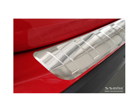 Stainless Steel Rear Bumper Protector suitable for Mercedes GLA-Class II H247 2020- 'Ribs', Image 3