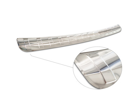 Stainless Steel Rear Bumper Protector suitable for Mercedes GLA-Class II H247 2020- 'Ribs', Image 6