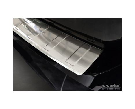 Stainless steel rear bumper protector suitable for Opel Astra L HB 5-door 2021- 'Ribs', Image 3