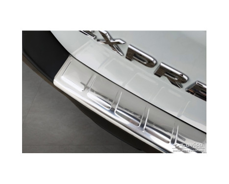 Stainless Steel Rear Bumper Protector suitable for Renault Express Furgon 2021- 'Ribs', Image 5