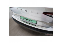Stainless Steel Rear Bumper Protector suitable for Skoda Enyaq iV 2020- 'Ribs'