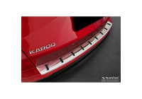 Stainless steel rear bumper protector suitable for Skoda Karoq (NU7) Facelift incl. Sportline 2022-