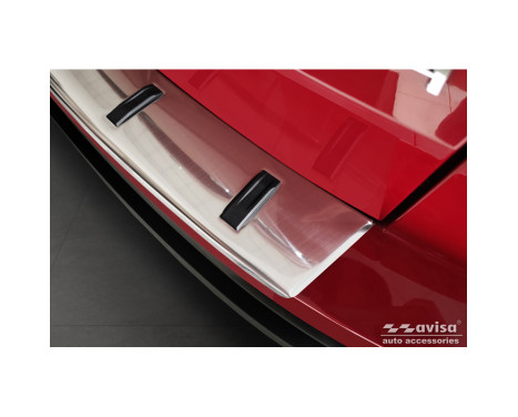 Stainless steel rear bumper protector suitable for Skoda Karoq (NU7) Facelift incl. Sportline 2022-, Image 2