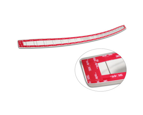 Stainless Steel Rear Bumper Protector suitable for Ssangyong Rexton (YK) Facelift 2021- 'Ribs', Image 6
