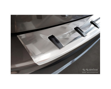 Stainless Steel Rear Bumper Protector suitable for Subaru Forester (SK) 2018- 'STRONG EDITION', Image 4