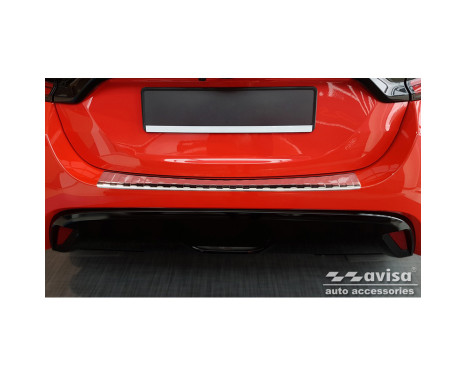 Stainless steel Rear bumper protector suitable for Toyota Yaris IV Hatchback 5-door 2020-, Image 3