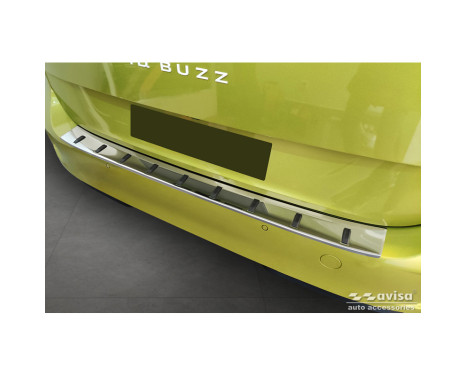 Stainless steel rear bumper protector suitable for Volkswagen ID.Buzz + Cargo 2022- 'STRONG EDITION'