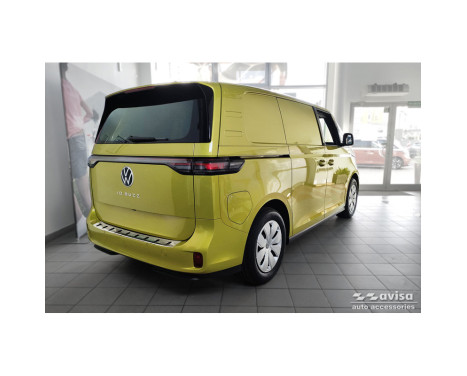 Stainless steel rear bumper protector suitable for Volkswagen ID.Buzz + Cargo 2022- 'STRONG EDITION', Image 6