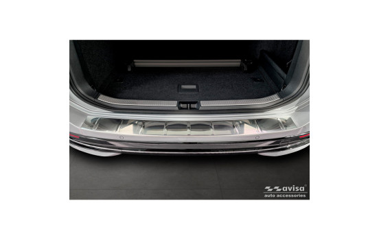 Stainless steel rear bumper protector suitable for Volkswagen Passat Variant (CJ5) 2023- 'Ribs', Image 2