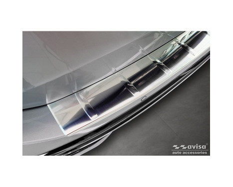 Stainless steel rear bumper protector suitable for Volkswagen Passat Variant (CJ5) 2023- 'Ribs', Image 3