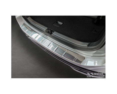 Stainless steel rear bumper protector suitable for Volkswagen Passat Variant (CJ5) 2023- 'Ribs', Image 4