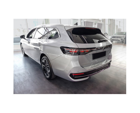 Stainless steel rear bumper protector suitable for Volkswagen Passat Variant (CJ5) 2023- 'Ribs', Image 5