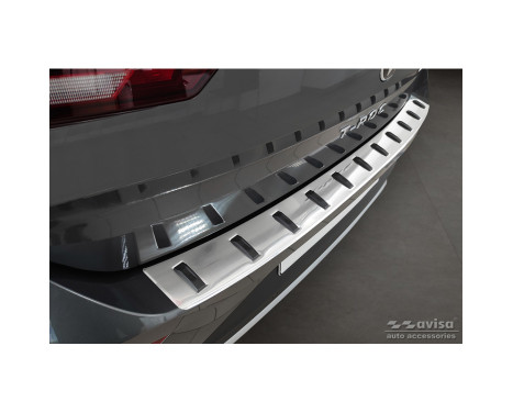 Stainless Steel Rear Bumper Protector suitable for Volkswagen T-Roc & T-Roc Cabrio 2017-2022 & Facelift 2022-