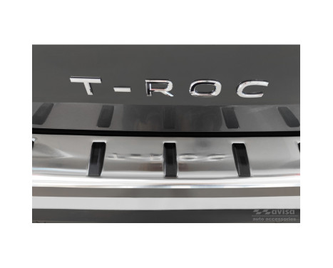 Stainless Steel Rear Bumper Protector suitable for Volkswagen T-Roc & T-Roc Cabrio 2017-2022 & Facelift 2022-, Image 4
