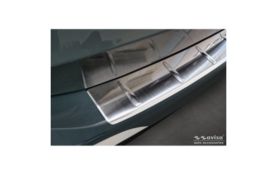 Stainless steel rear bumper protector suitable for Volkswagen Tiguan (CT1) 2024- 'Ribs', Image 3