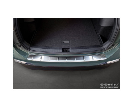 Stainless steel rear bumper protector suitable for Volkswagen Tiguan (CT1) 2024- 'Ribs', Image 4