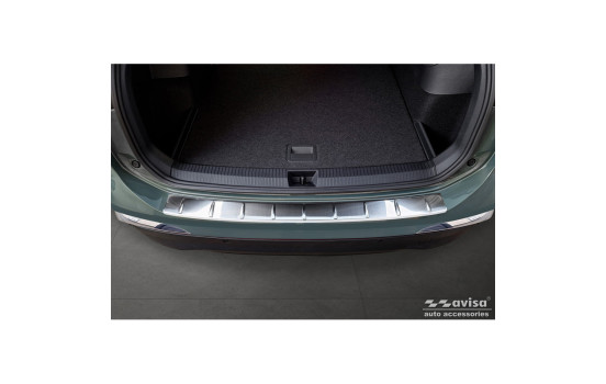 Stainless steel rear bumper protector suitable for Volkswagen Tiguan (CT1) 2024- 'Ribs', Image 4
