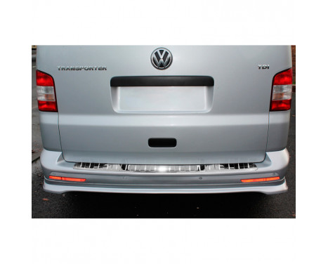 Stainless steel rear bumper protector suitable for Volkswagen Transporter T5 2003-2015 (all) & T6 2015-, Image 3