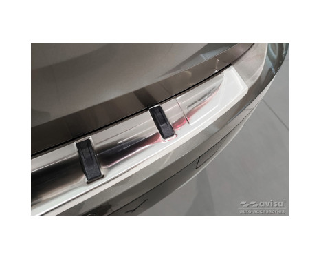 Stainless steel rear bumper protector suitable for Volvo V90 II 2016- (incl. Cross Country) 'STRONG EDITION', Image 5