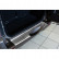 Stainless steel rear bumper protector Suzuki Grand Vitara II 5 doors 2006- (with spare wheel)