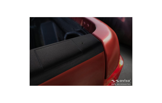 Steel Pickup Tailgate Trim Molding Fits Ford Ranger 2011-2022 - Black, Image 3