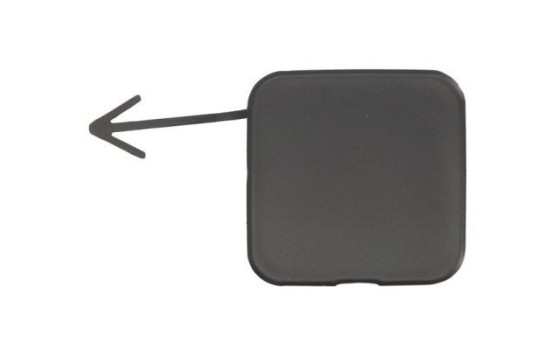 Bumper cover, tow bar