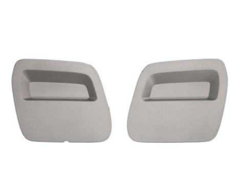 Bumper cover, tow bar