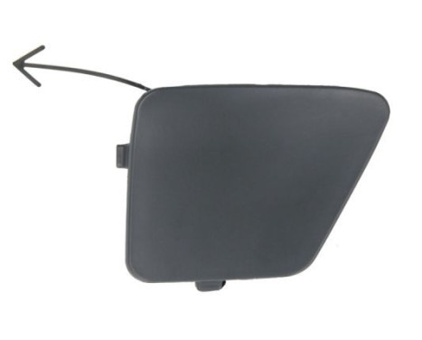 Bumper cover, tow bar