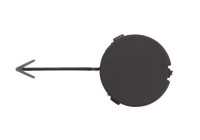 Bumper cover, tow bar